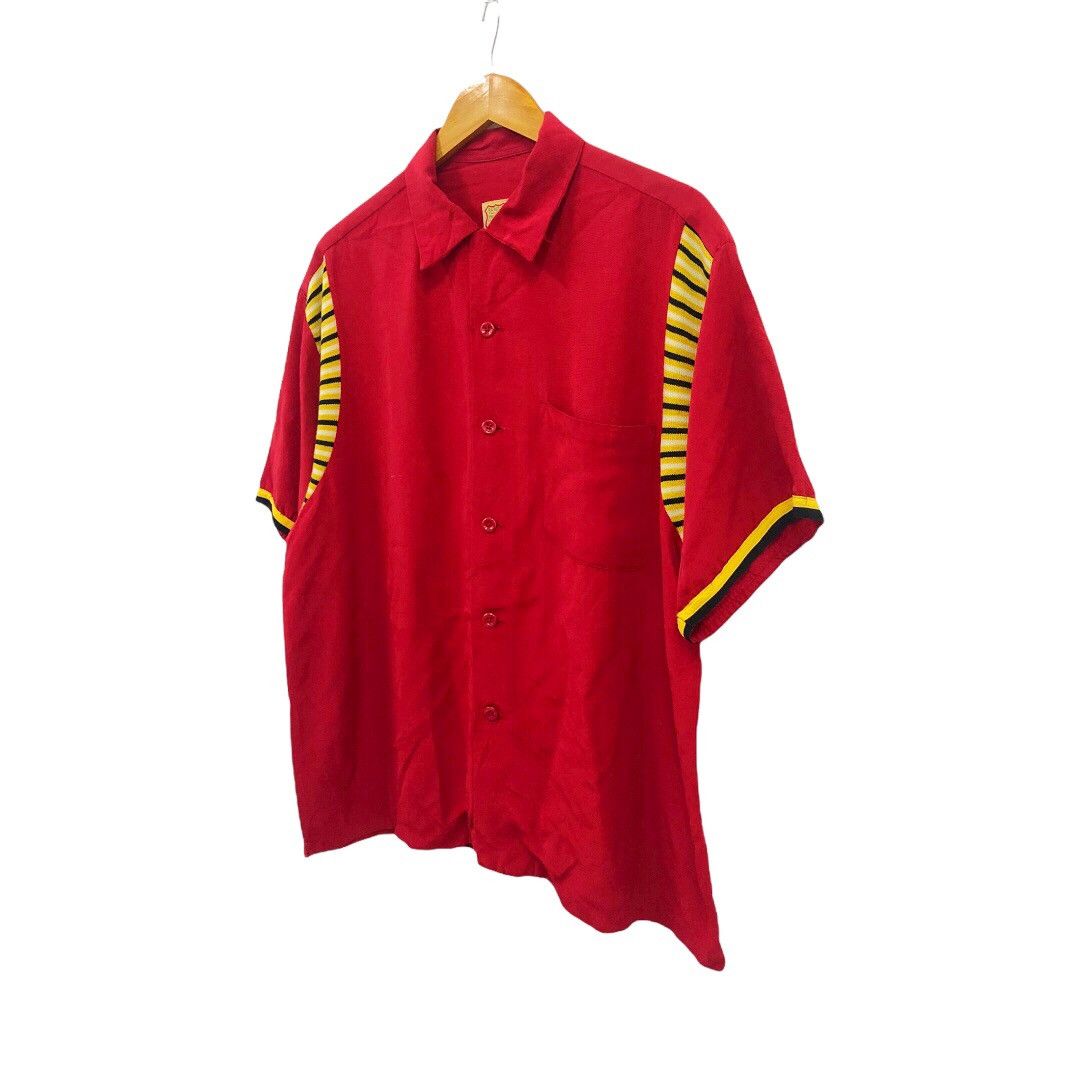 Sugar Cane 🔥Steal🔥 Archive 90s Style Eyes by Sugar cane Rayon Shirt Size US L / EU 52-54 / 3 - 6 Thumbnail