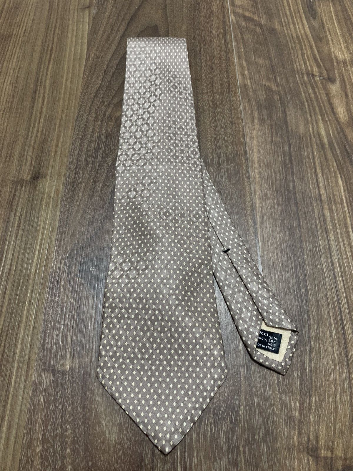 Gucci Gucci Printed Design Tie Size ONE SIZE - 4 Thumbnail