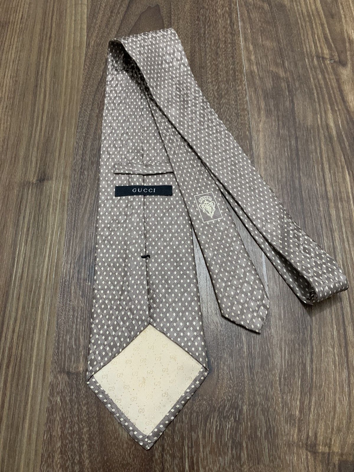 Gucci Gucci Printed Design Tie Size ONE SIZE - 5 Thumbnail
