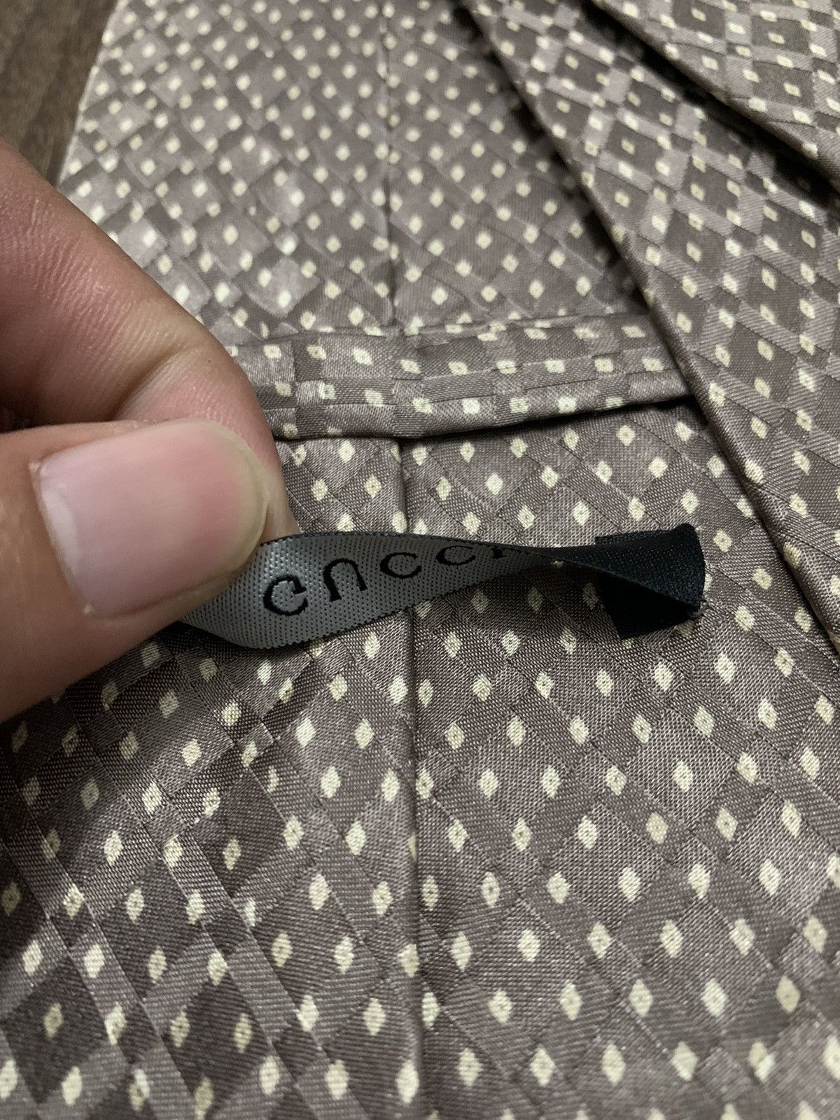 Gucci Gucci Printed Design Tie Size ONE SIZE - 8 Thumbnail