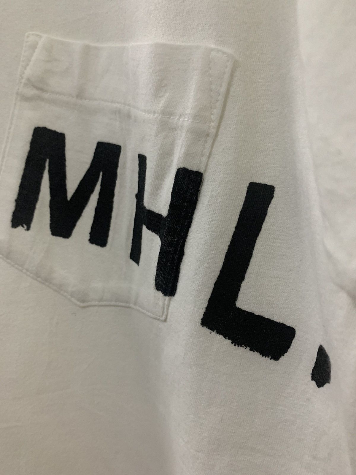 Margaret Howell MHL Margaret Howell Spellout Roundneck Size US M / EU 48-50 / 2 - 2 Thumbnail