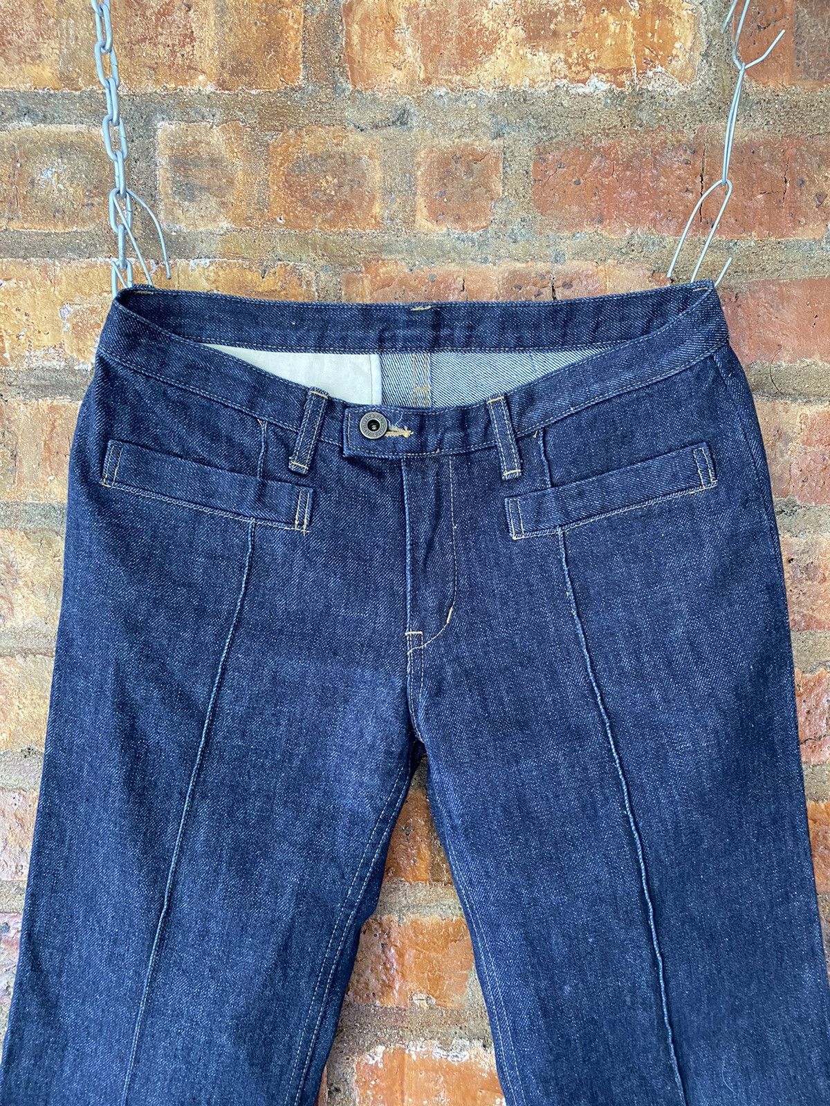 Hysteric Glamour 90s punch Pocket center line Denim Size 30" / US 8 / IT 44 - 3 Thumbnail