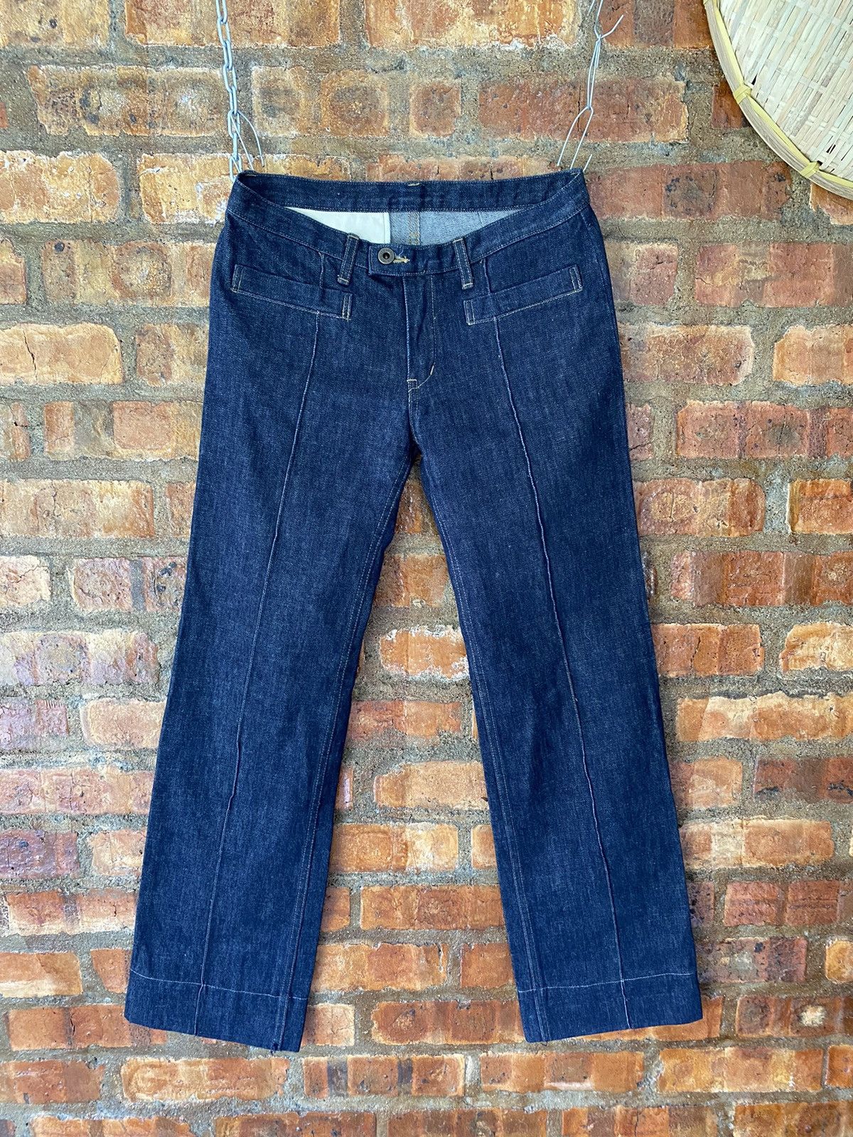 Hysteric Glamour 90s punch Pocket center line Denim Size 30" / US 8 / IT 44 - 2 Thumbnail