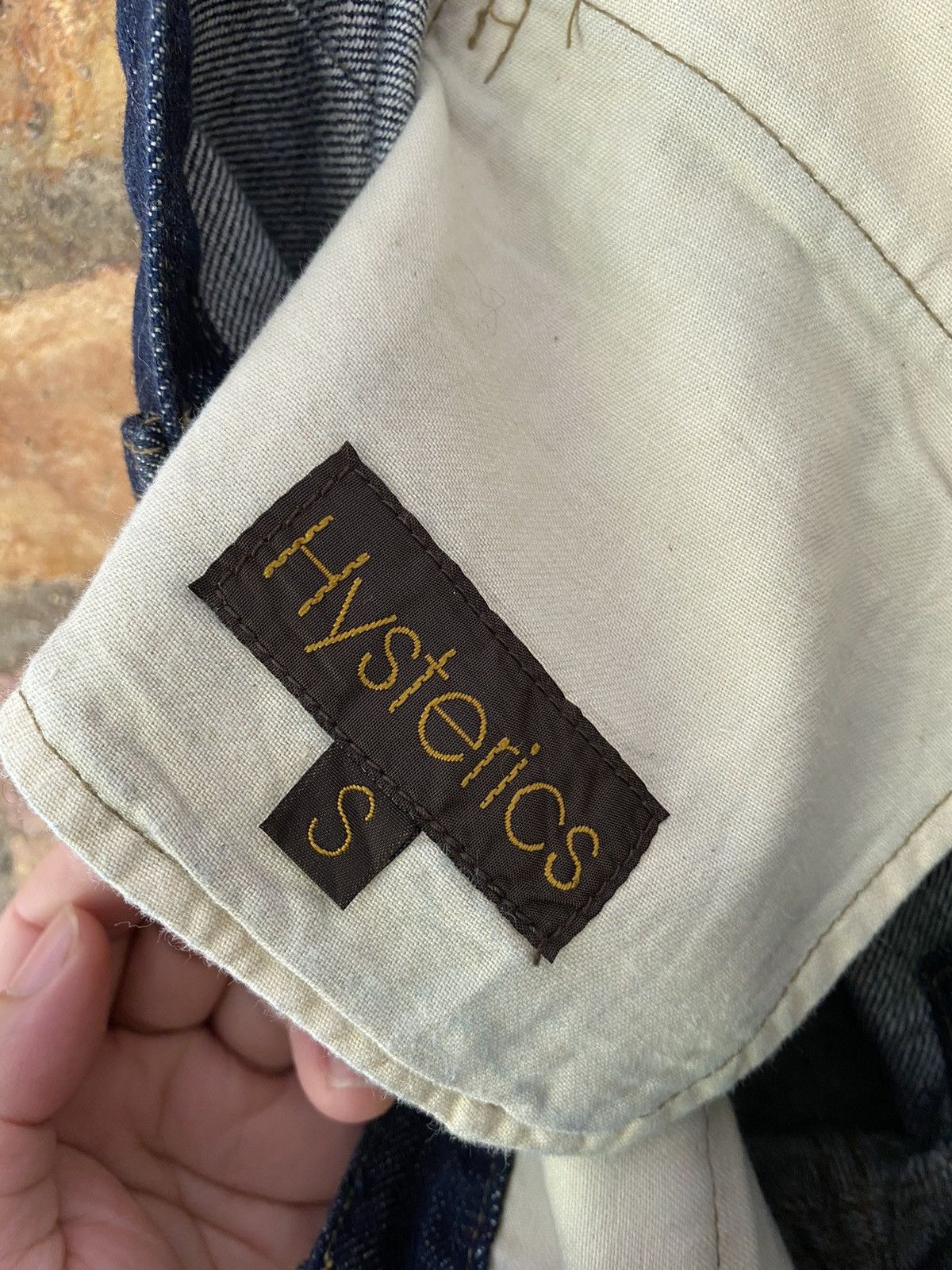 Hysteric Glamour 90s punch Pocket center line Denim Size 30" / US 8 / IT 44 - 11 Thumbnail