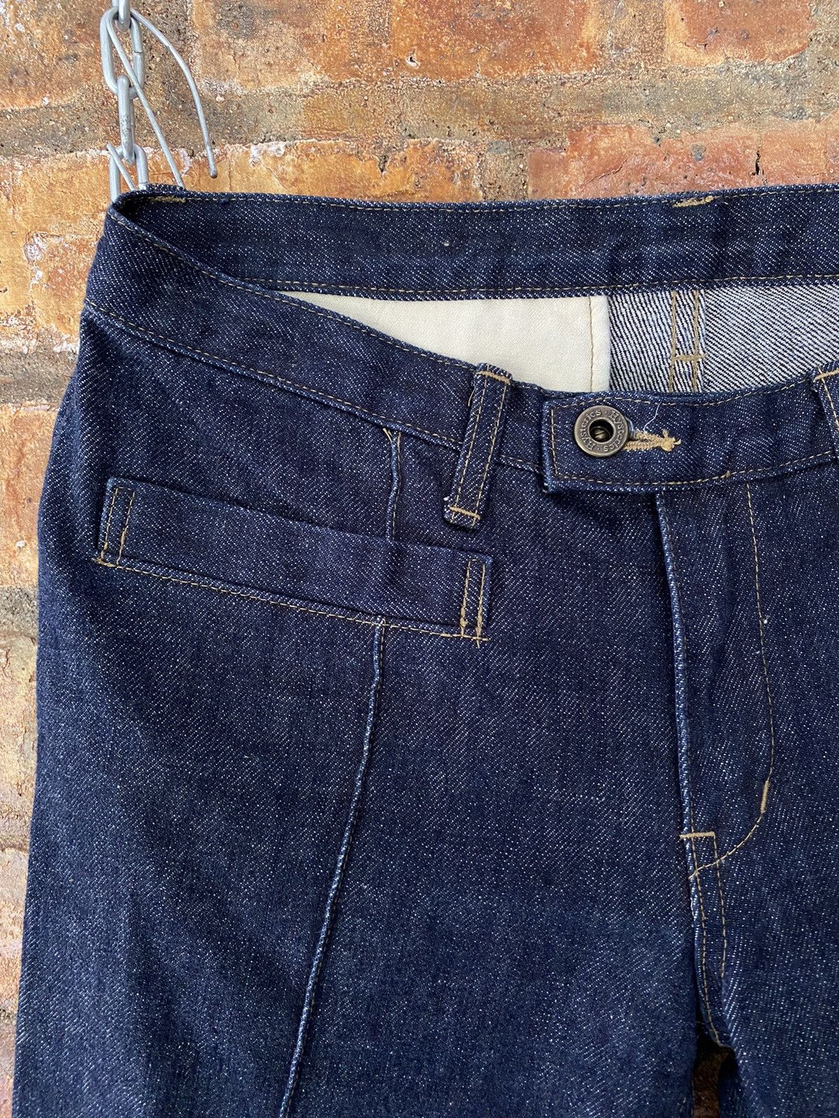 Hysteric Glamour 90s punch Pocket center line Denim Size 30" / US 8 / IT 44 - 4 Thumbnail