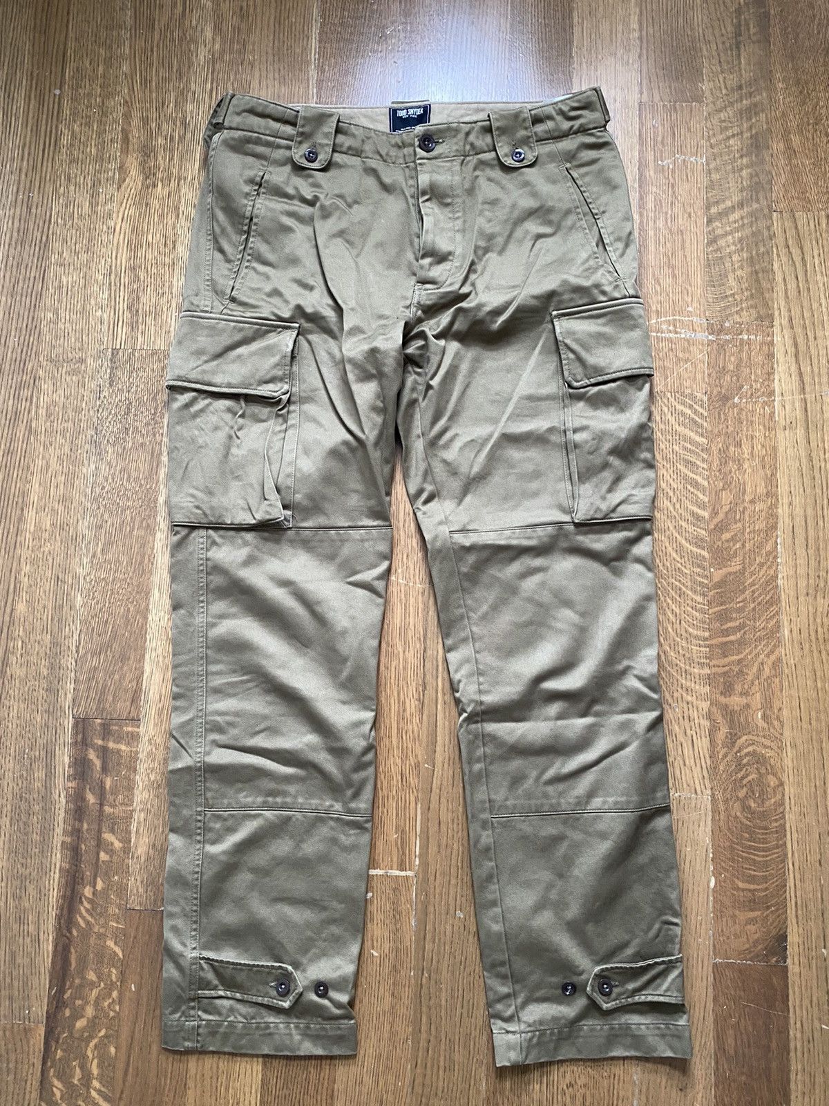 Todd Snyder Todd Snyder Olive Cargo Pant size 32 | Grailed