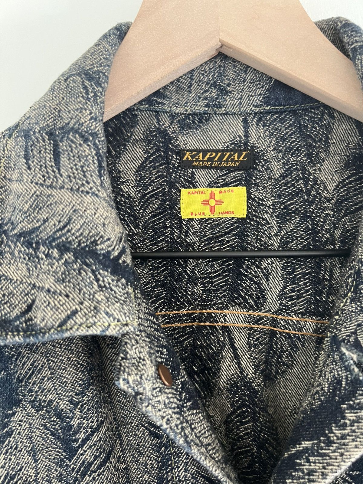 Kapital Kapital Feather Denim Jacket Size US M / EU 48-50 / 2 - 3 Thumbnail