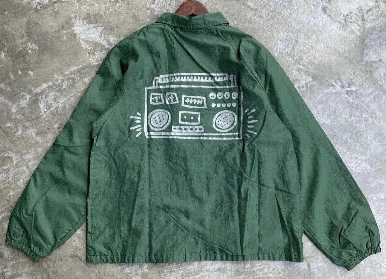 Vintage Vintage 90s Keith Haring Pop Shop Boom Box Coach Jacket | Grailed