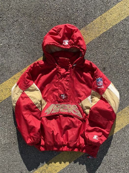 Vintage Starter San Francisco 49ers Anorak Jacket