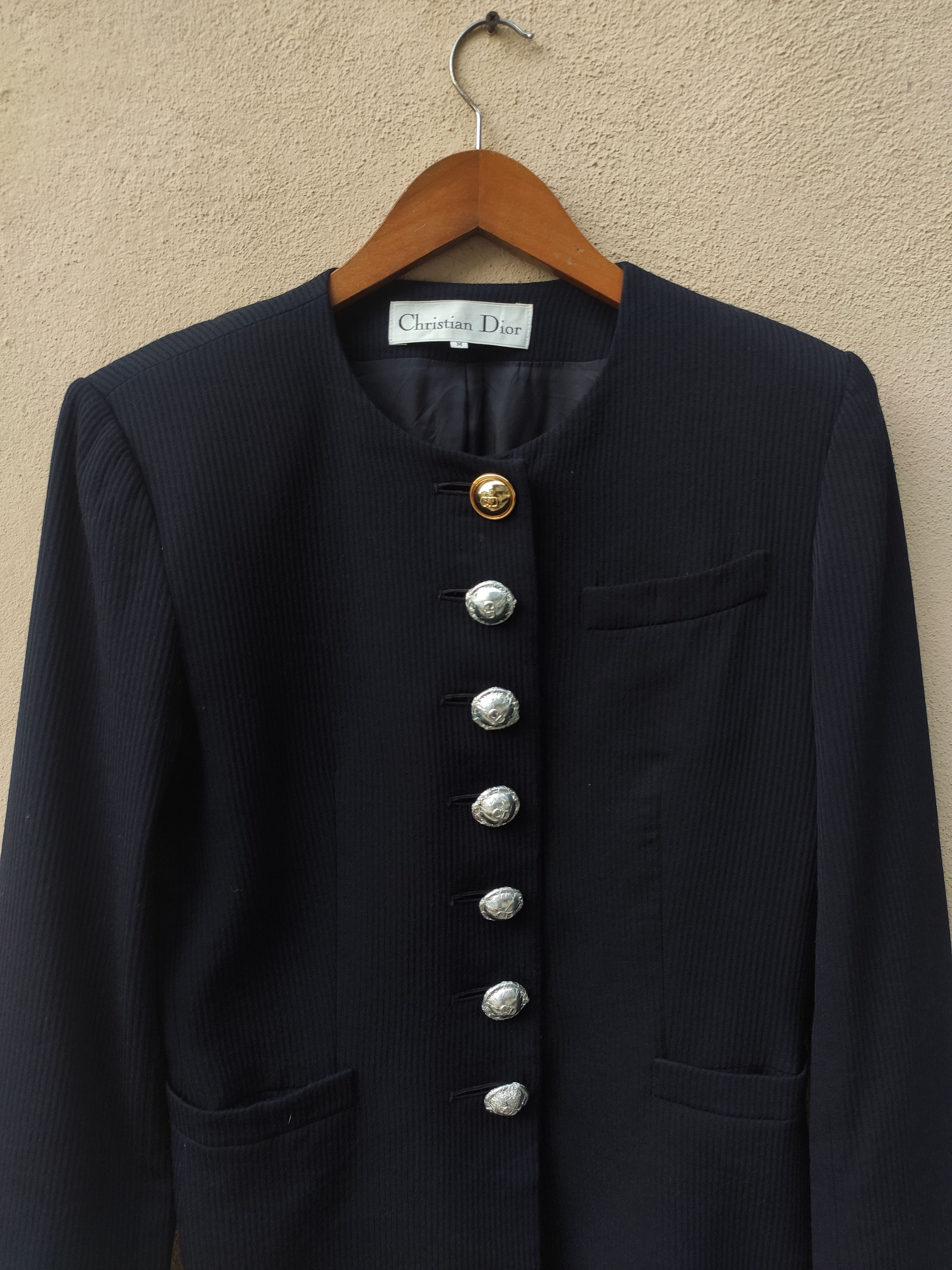 Christian Dior Monsieur Christian Dior Blouse Button up Size M / US 6-8 / IT 42-44 - 2 Thumbnail