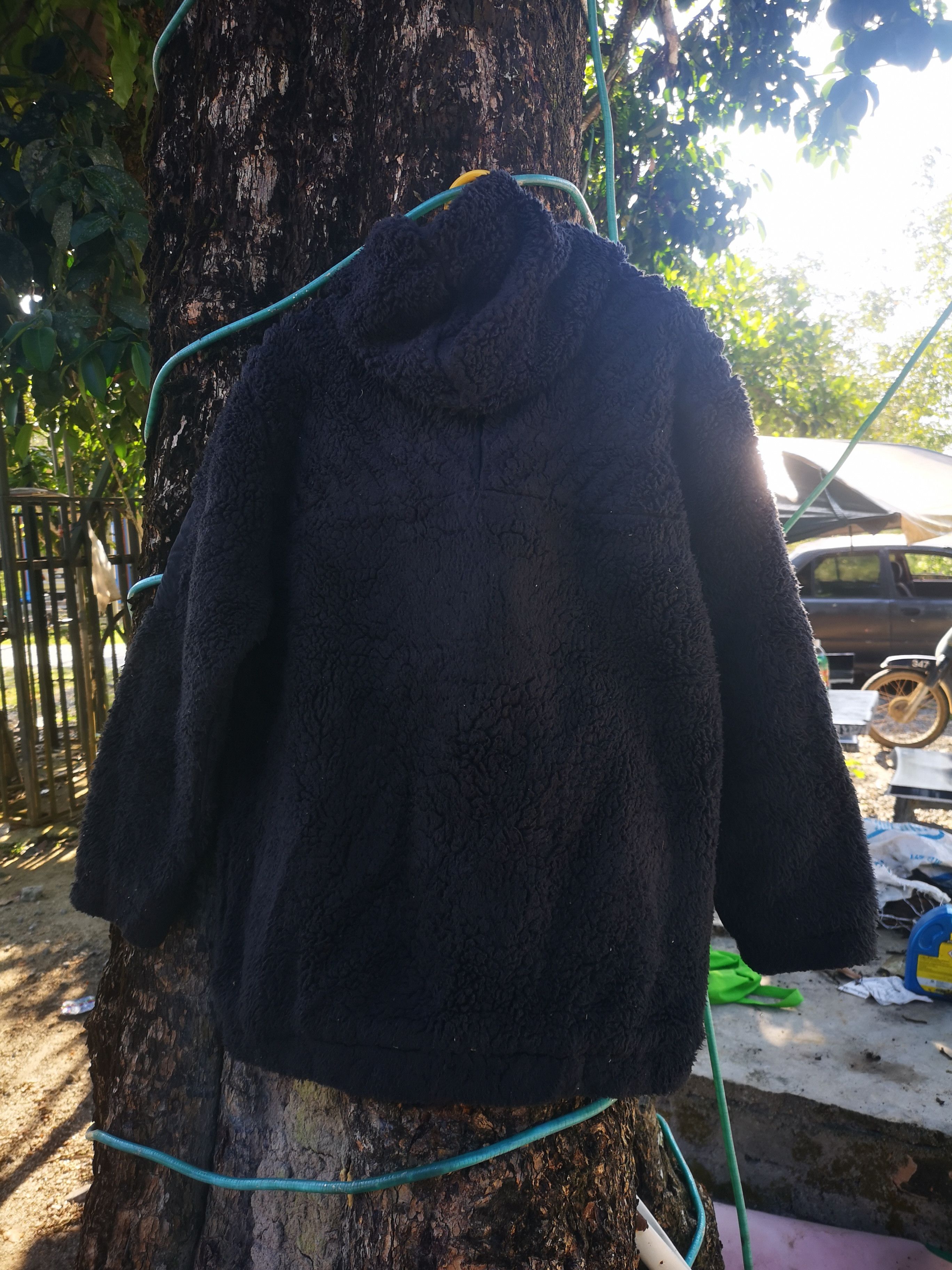 Japanese Brand × Vintage Roxy Sherpa Fleece Zipper Jacket Size L / US 10 / IT 46 - 2 Thumbnail