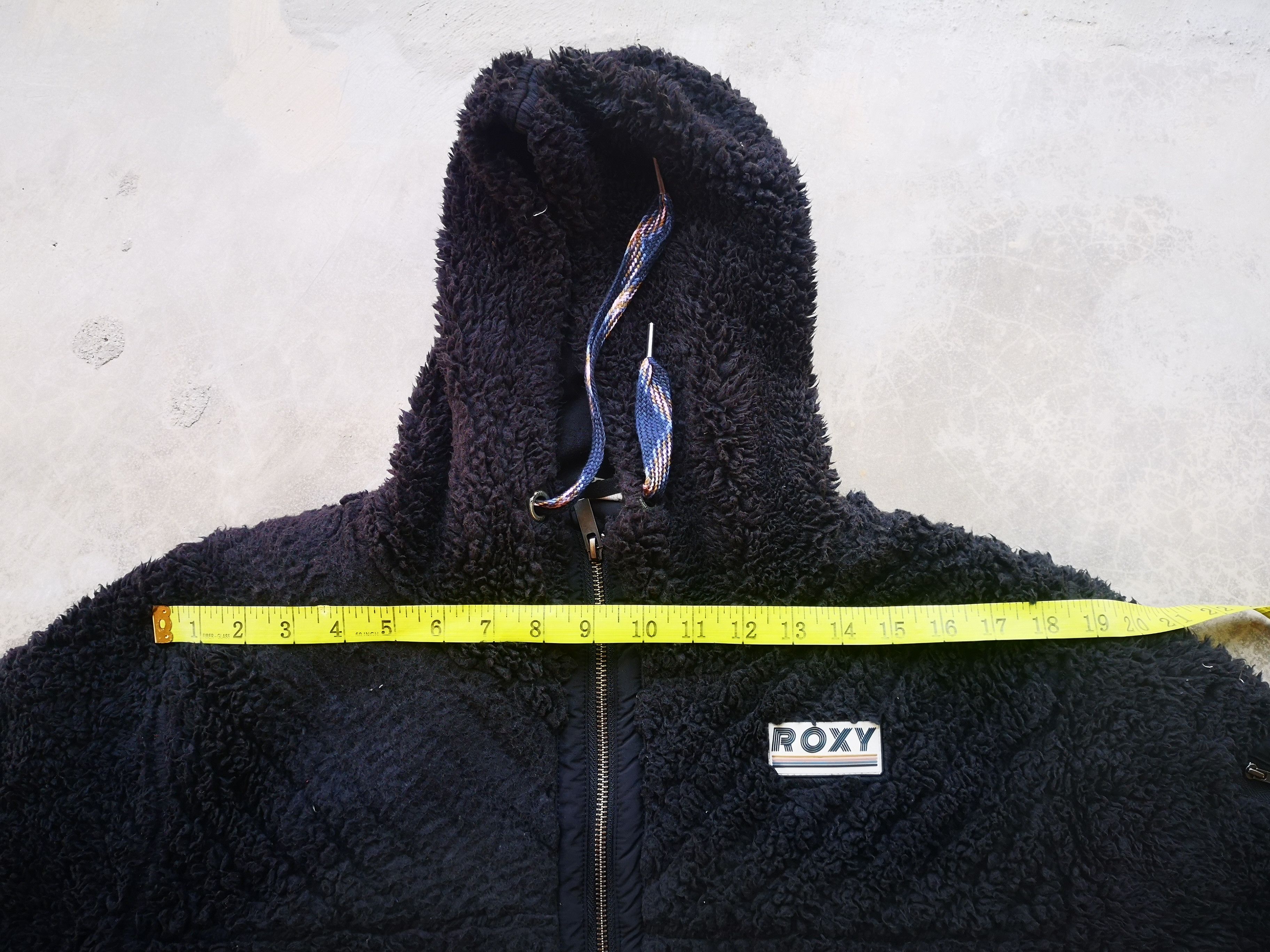 Japanese Brand × Vintage Roxy Sherpa Fleece Zipper Jacket Size L / US 10 / IT 46 - 15 Thumbnail