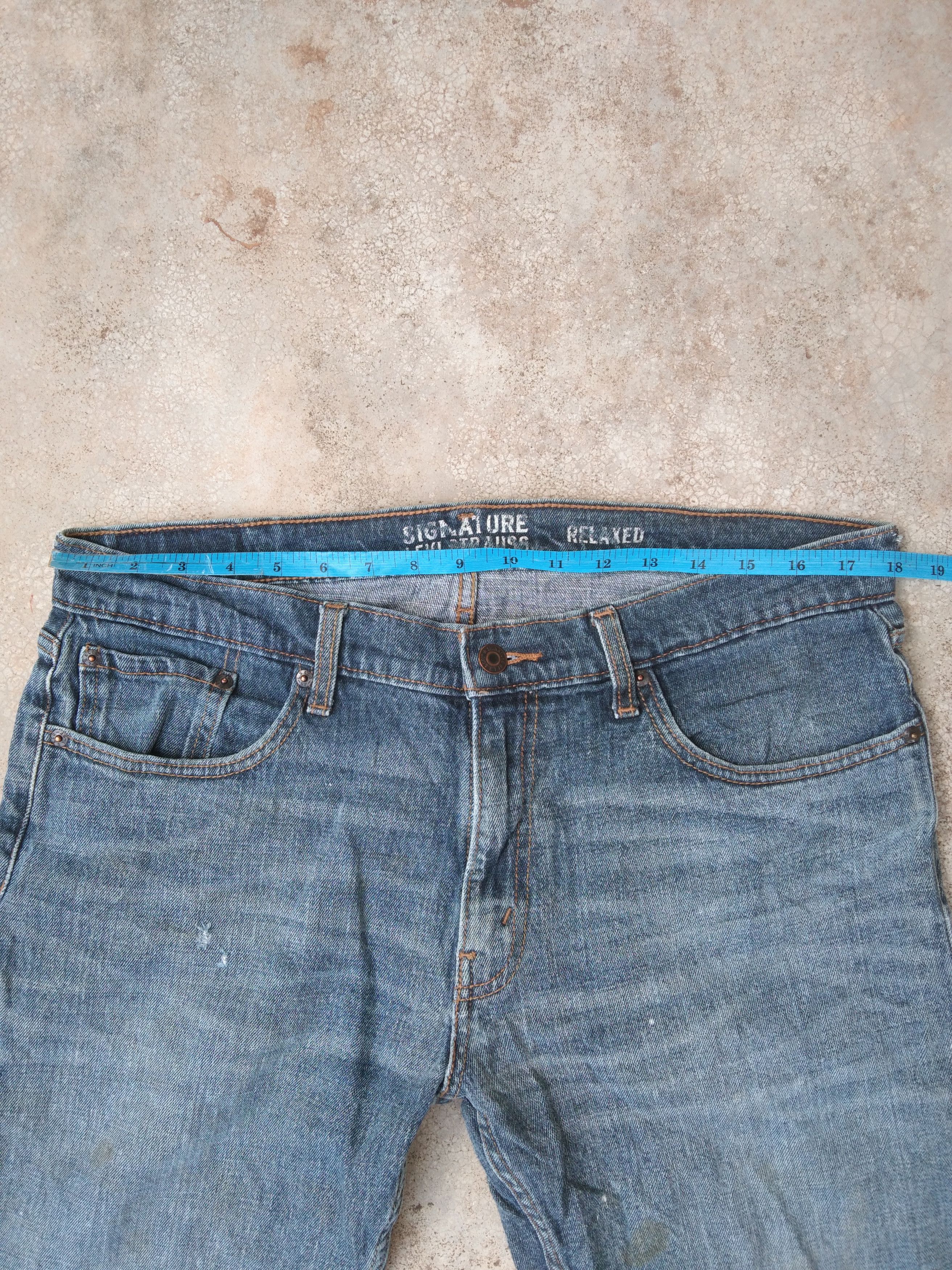 Jean × Levi's × Vintage Vintage Levis Signature Relaxed Distressed Jeans 36x31 Size US 36 / EU 52 - 9 Thumbnail