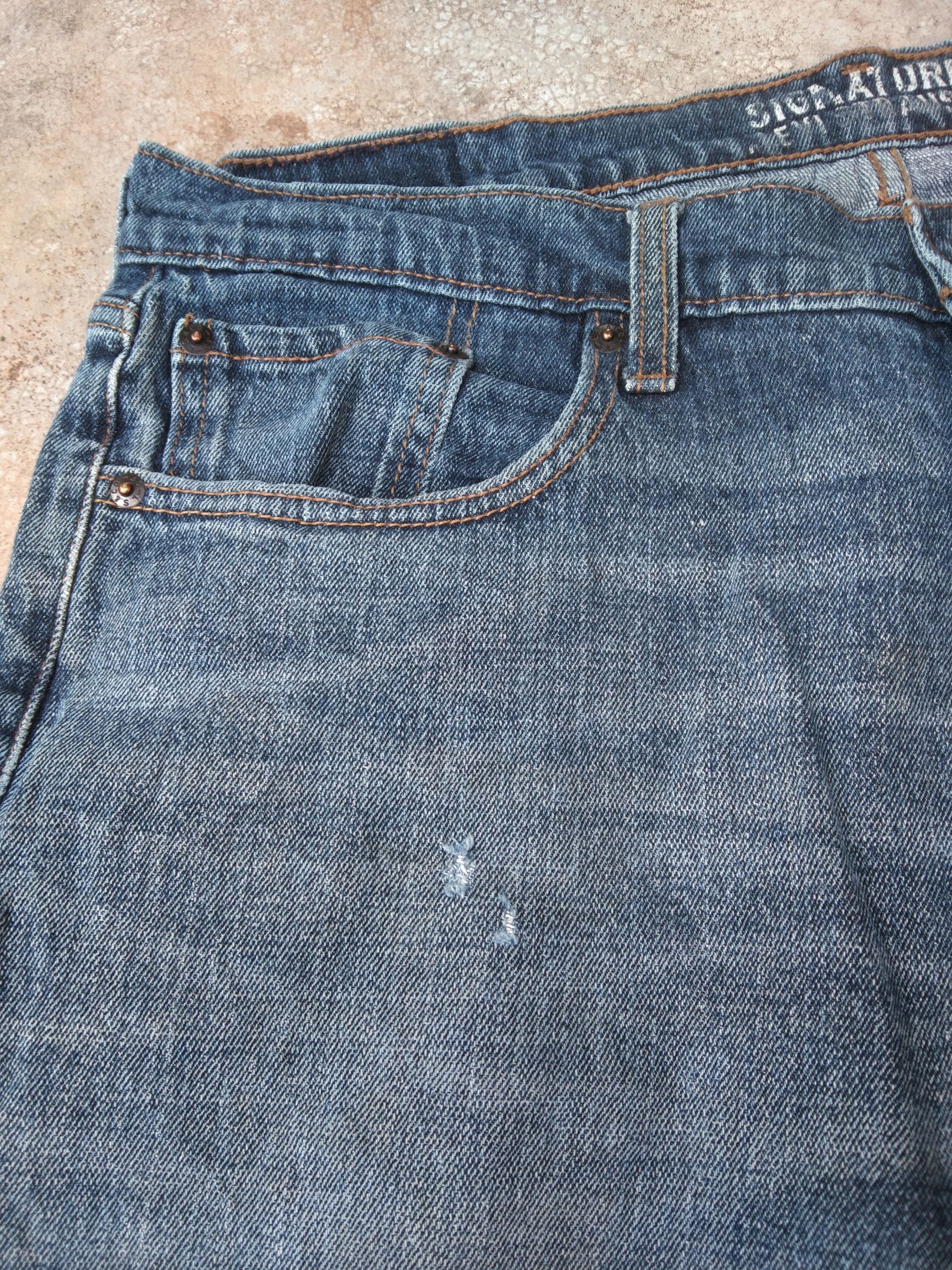Jean × Levi's × Vintage Vintage Levis Signature Relaxed Distressed Jeans 36x31 Size US 36 / EU 52 - 8 Thumbnail
