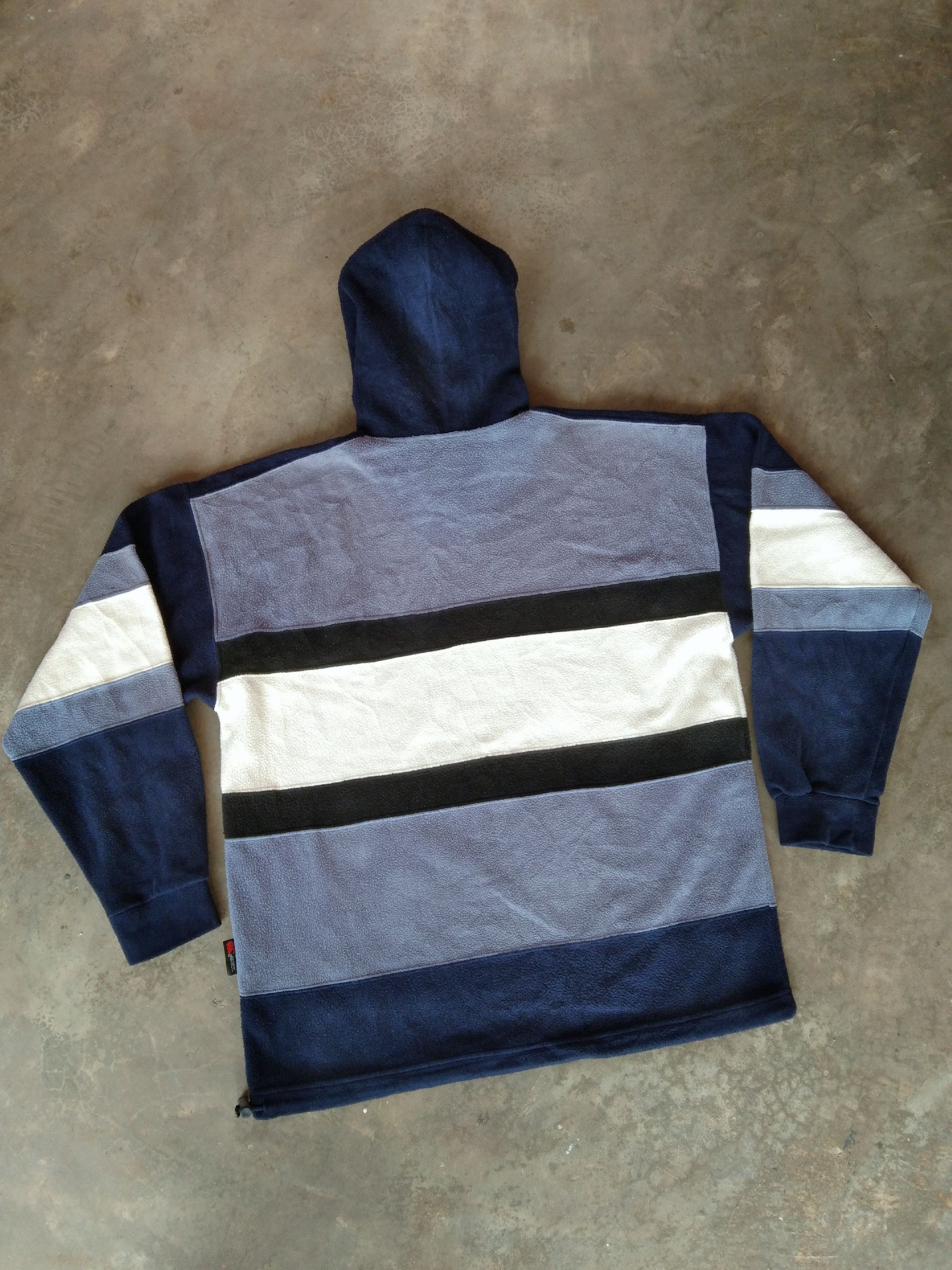 Canterbury of New Zealand 90s Canterbury Fleece Hoodie Multicolor Embroidered Big Logo Size US L / EU 52-54 / 3 - 2 Thumbnail