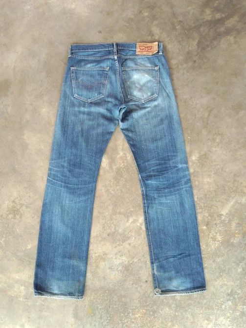 Levi's Vintage Levi's 501 Faded Blue Distressed Jeans 34x32 Size US 34 / EU 50 - 2 Thumbnail