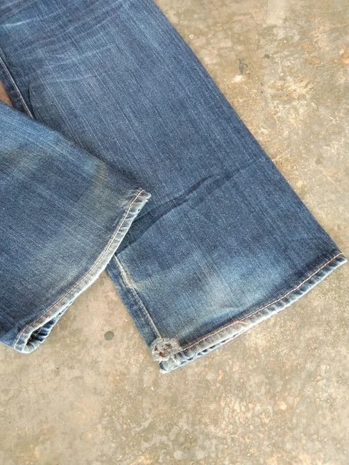 Levi's Vintage Levi's 501 Faded Blue Distressed Jeans 34x32 Size US 34 / EU 50 - 3 Thumbnail