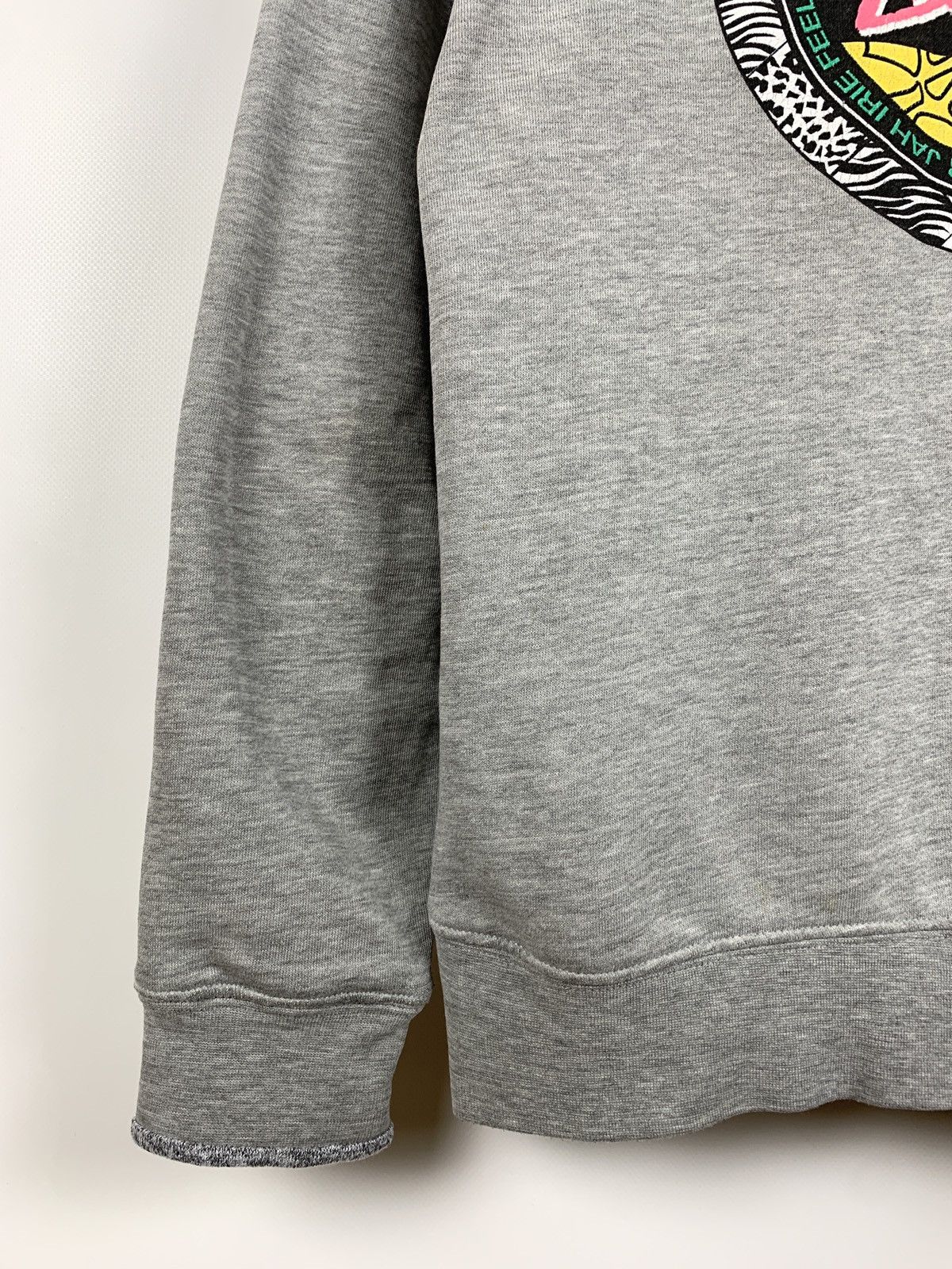 Stussy 00s Vintage Stussy Roots Reggae Surf Logo Grey Hoodie Size US S / EU 44-46 / 1 - 15 Thumbnail