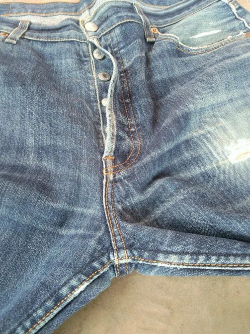 Levi's Vintage Levi's 501 Distressed Jeans 36x34 Size US 36 / EU 52 - 6 Thumbnail
