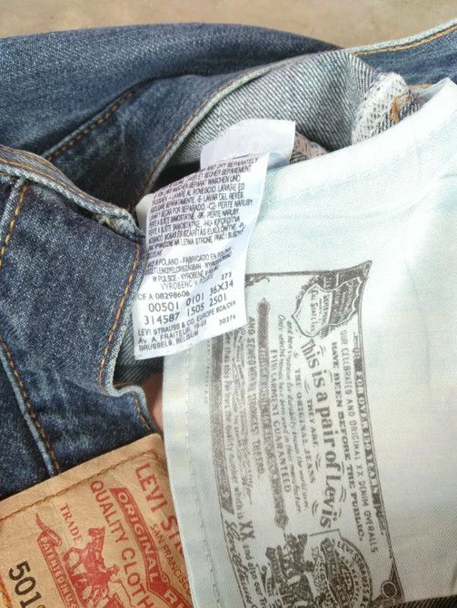 Levi's Vintage Levi's 501 Distressed Jeans 36x34 Size US 36 / EU 52 - 9 Thumbnail