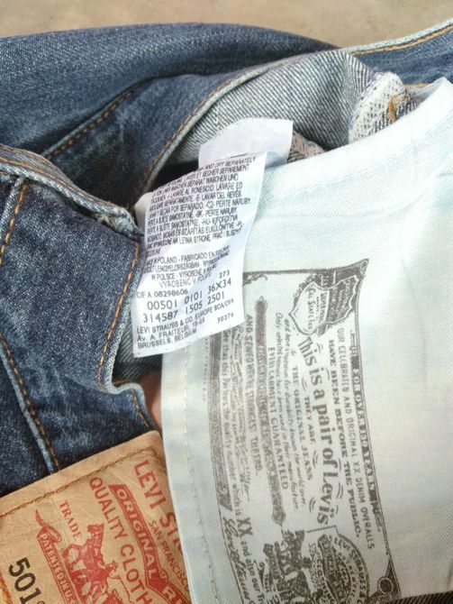Vintage Vintage Levi's 501 Distressed Jeans 36x33 | Grailed