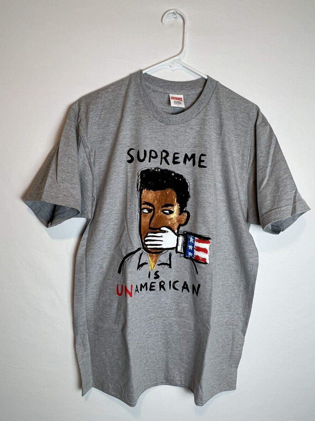 Supreme SUPREME KURT COBAIN TEE HEATHER GREY Medium SS23 T-SHIRT