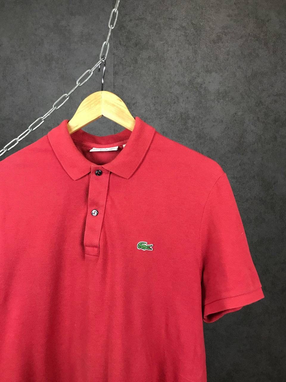 Lacoste Lacoste luxury streetwear polo tee Size US L / EU 52-54 / 3 - 2 Thumbnail