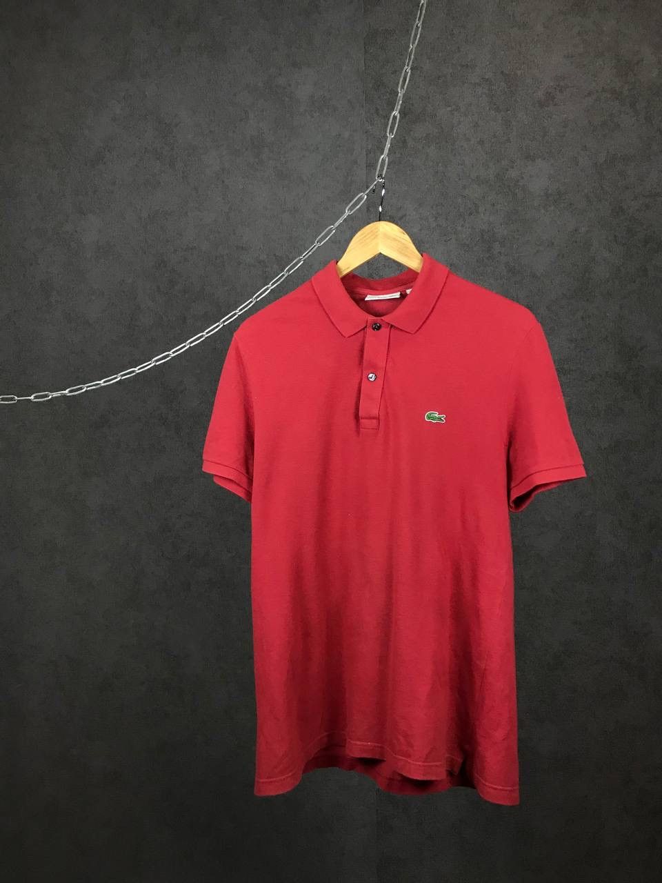 Lacoste Lacoste luxury streetwear polo tee Size US L / EU 52-54 / 3 - 1 Thumbnail