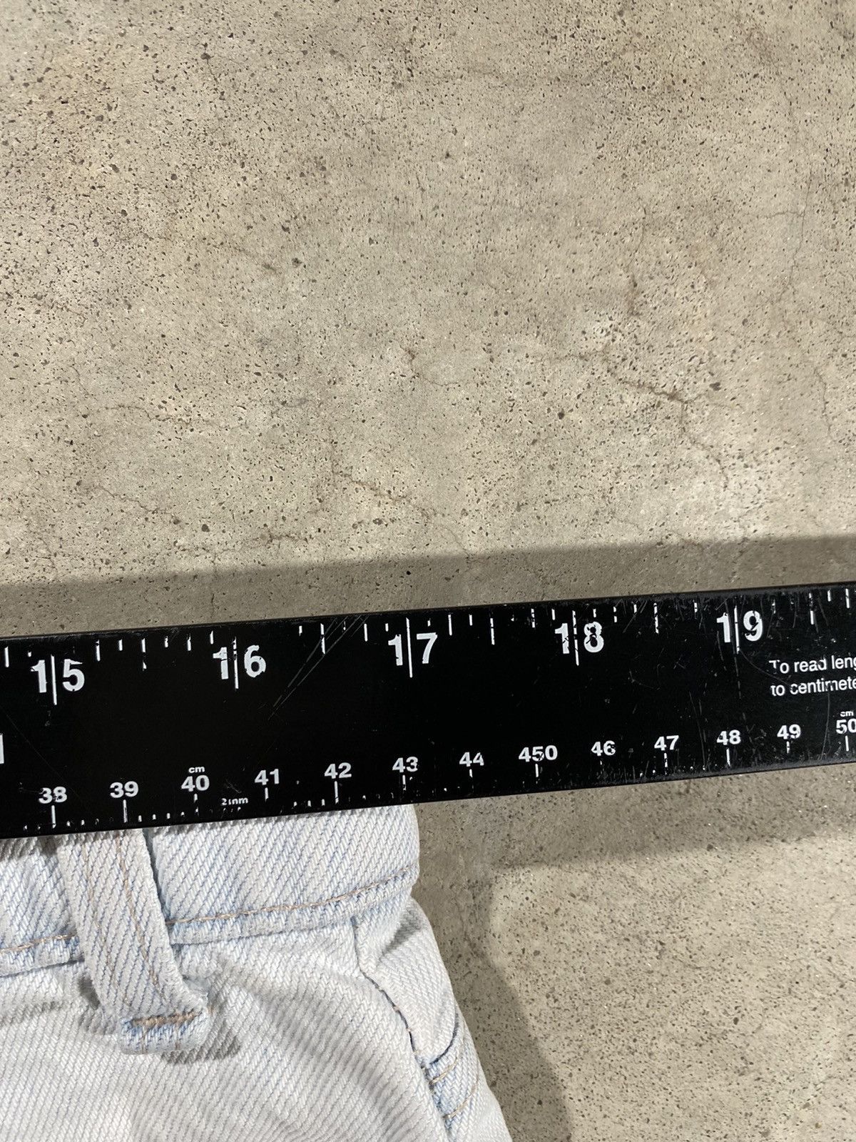 Levi's × Vintage Vintage 90’s Levis Orange Tab Denim Shorts Made in USA Size US 34 / EU 50 - 4 Thumbnail