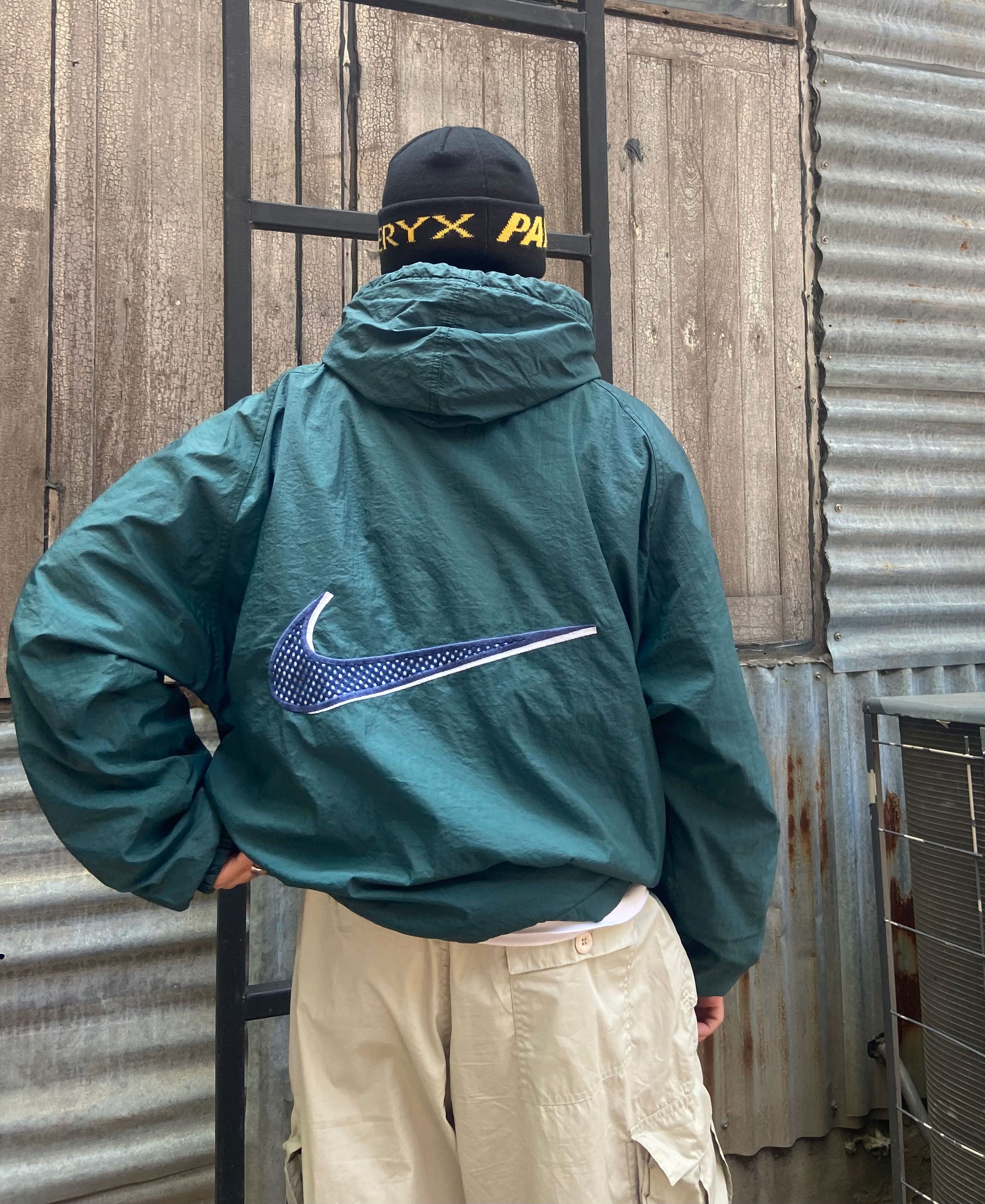 Nike × Vintage Vintage Nike Hoodie Jacket Size US XXL / EU 58 / 5 - 3 Thumbnail