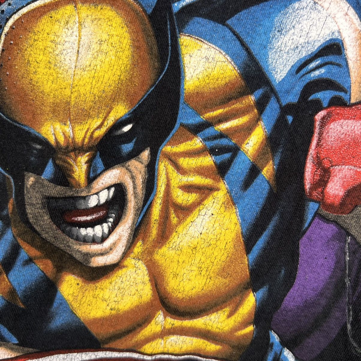 Marvel Comics × Vintage × Wolverine Vintage Marvel Crazy Graphic Tee Size US M / EU 48-50 / 2 - 3 Thumbnail