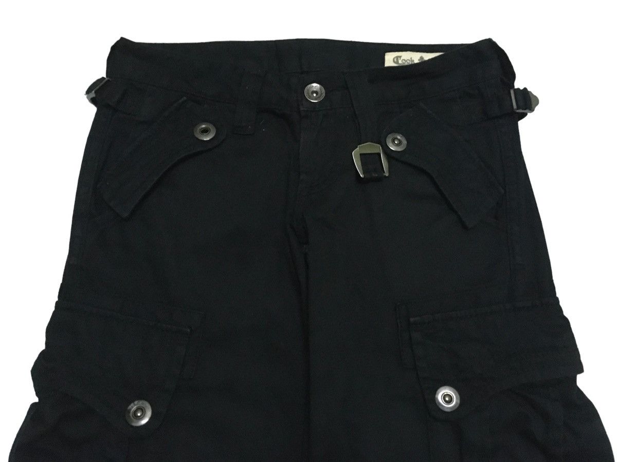 14th Addiction Rare Vintage Cook Jean Tactical Bondage Cargo Pants 2000s Size US 28 / EU 44 - 3 Thumbnail