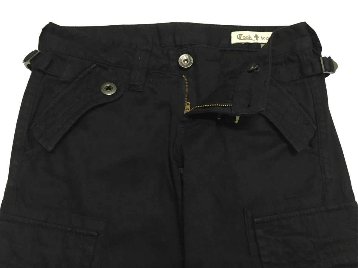 14th Addiction Rare Vintage Cook Jean Tactical Bondage Cargo Pants 2000s Size US 28 / EU 44 - 7 Thumbnail