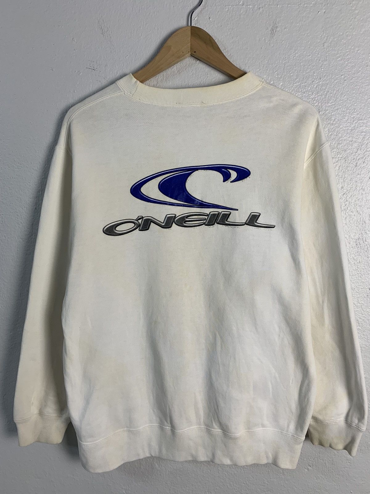 image of Oneill Big Logo Sweatshirt in White, Men's (Size Medium)