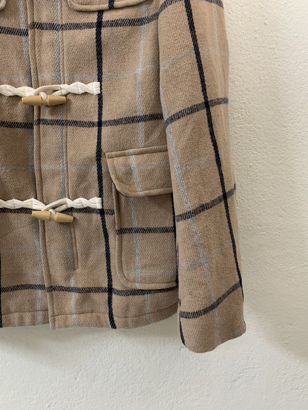 Japanese Brand Browny Plaid Hoodie Jacket Size US M / EU 48-50 / 2 - 2 Thumbnail