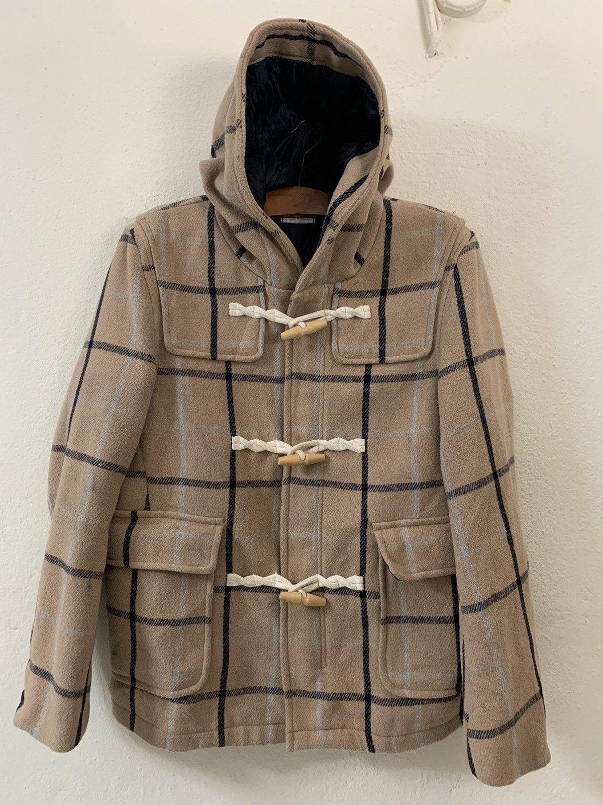 Japanese Brand Browny Plaid Hoodie Jacket Size US M / EU 48-50 / 2 - 1 Thumbnail