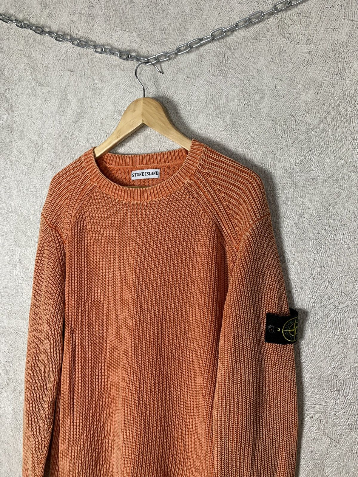 Stone Island 💥RARE! STONE ISLAND KNIT SWEATER Size US L / EU 52-54 / 3 - 2 Thumbnail