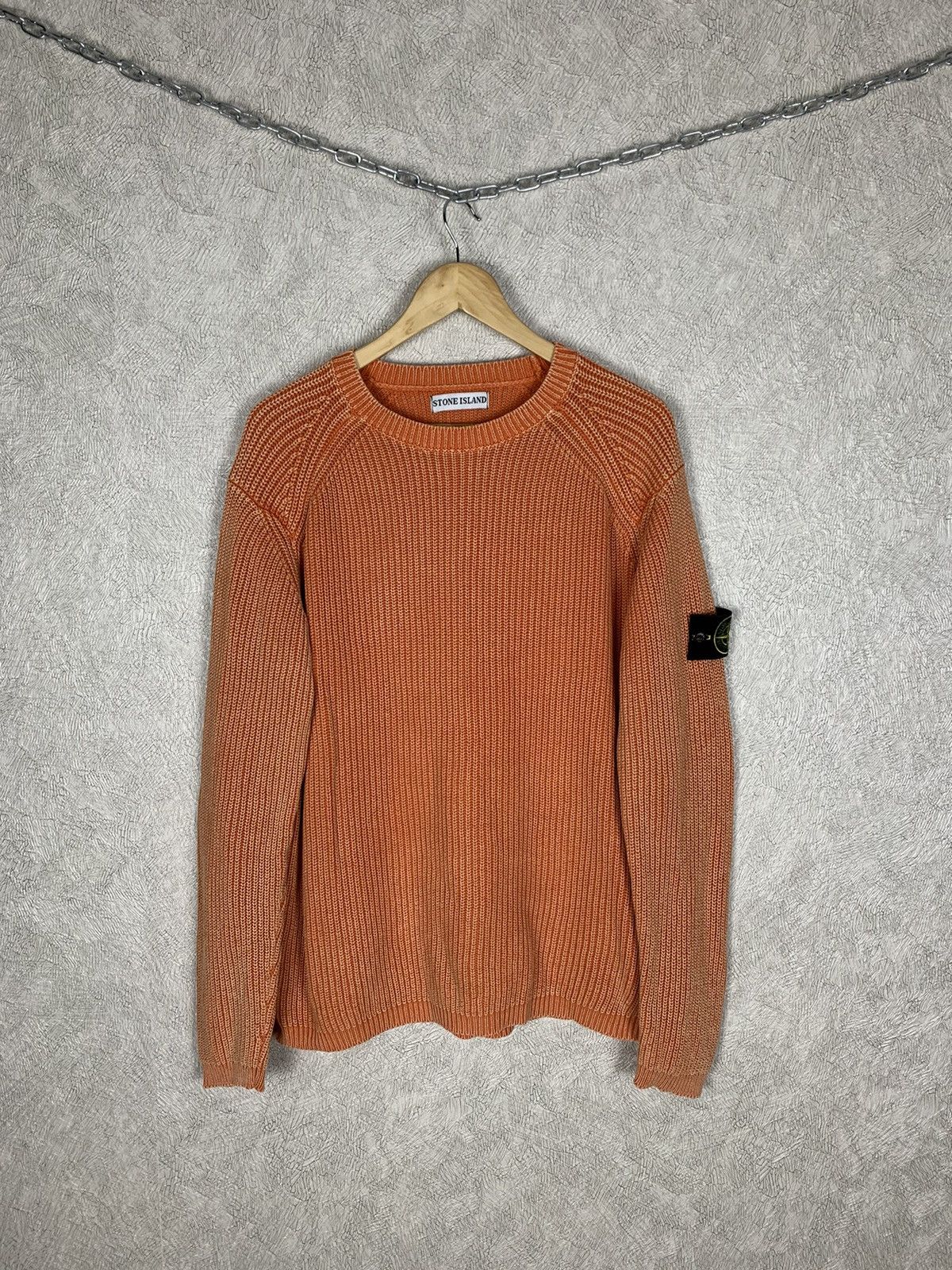 Stone Island 💥RARE! STONE ISLAND KNIT SWEATER Size US L / EU 52-54 / 3 - 1 Thumbnail