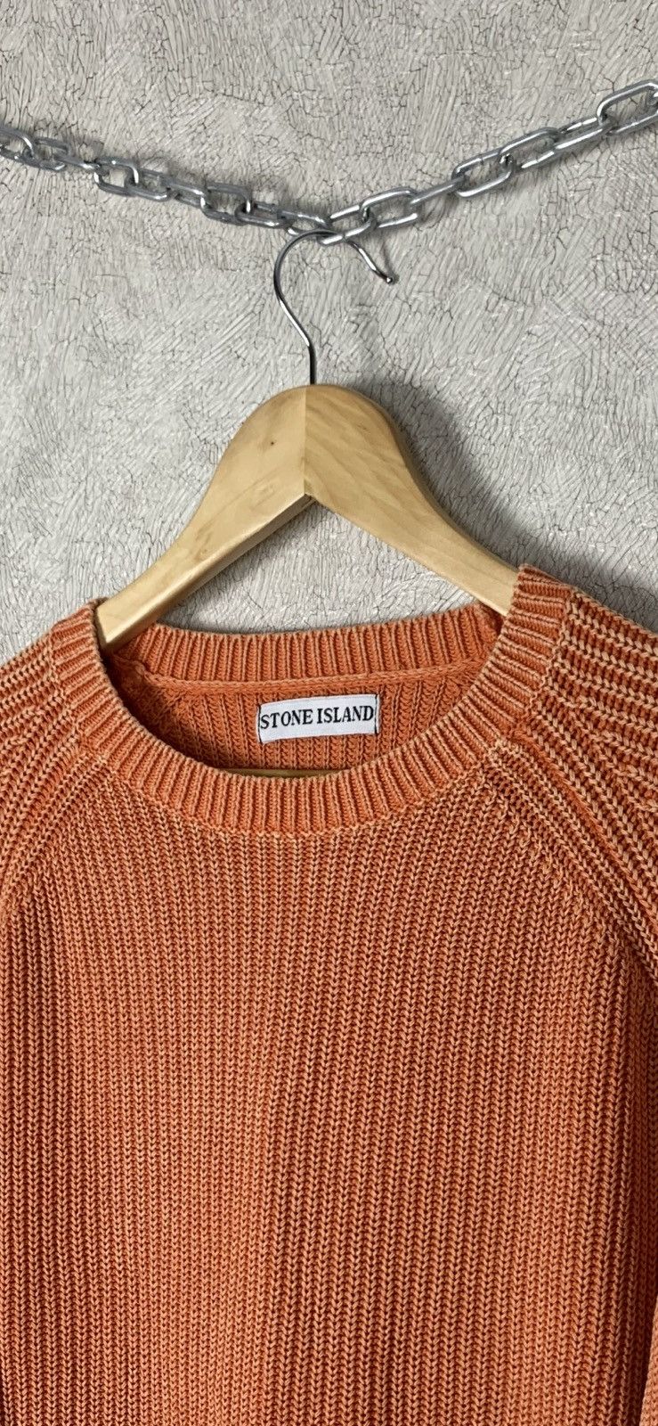 Stone Island 💥RARE! STONE ISLAND KNIT SWEATER Size US L / EU 52-54 / 3 - 6 Thumbnail