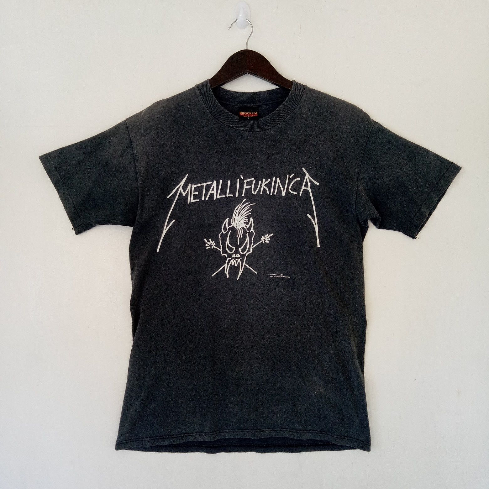 Vintage VINTAGE METALLICA 1993 American heavy metal band metalli