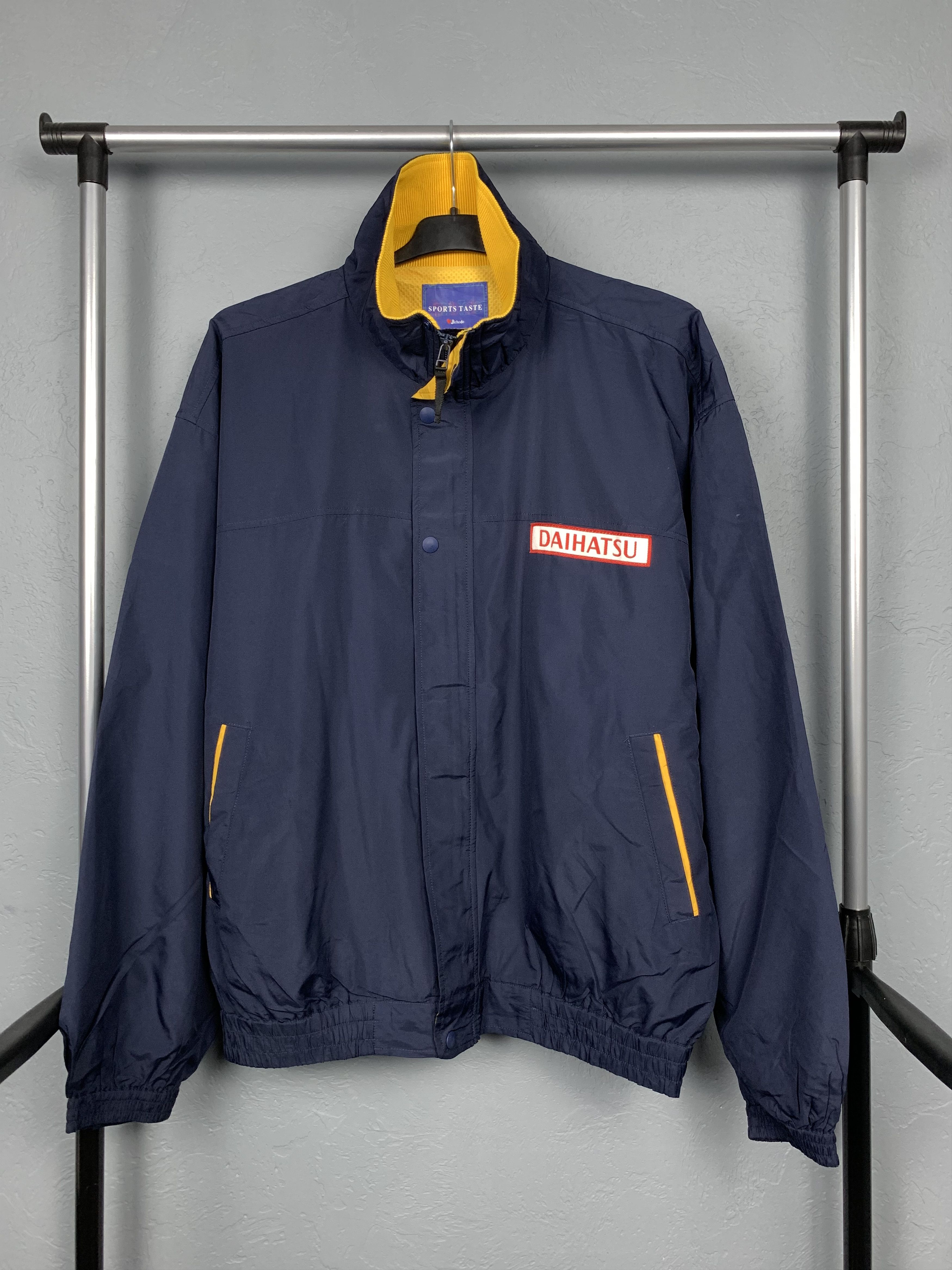 Formula 1 × Japanese Brand Daihatsu Japanese Racing Vintage Mens Nylon Bomber Jacket Size US L / EU 52-54 / 3 - 2 Thumbnail