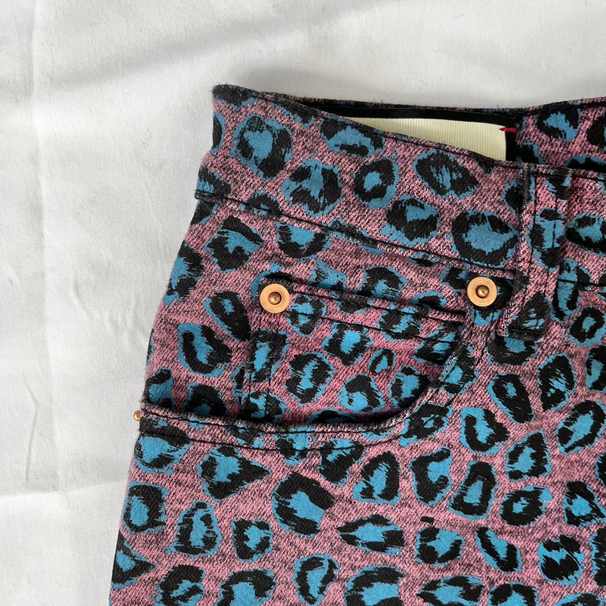 Gucci Skinny Leopard Print Jeans, 2019 Cruise Collection Size US 32 / EU 48 - 5 Thumbnail