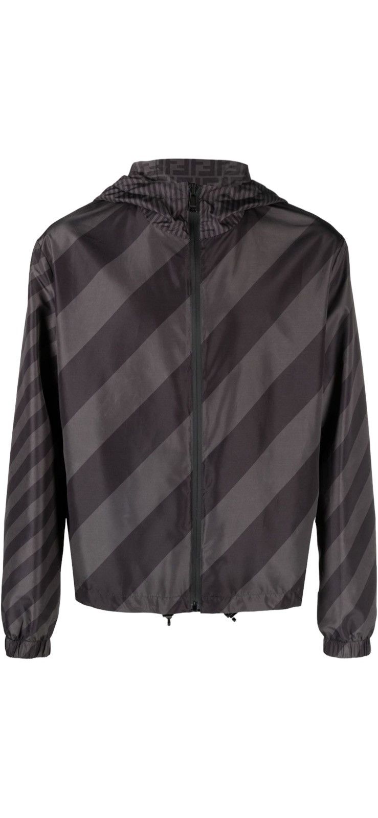 Fendi Reversible Shell Hooded Jacket