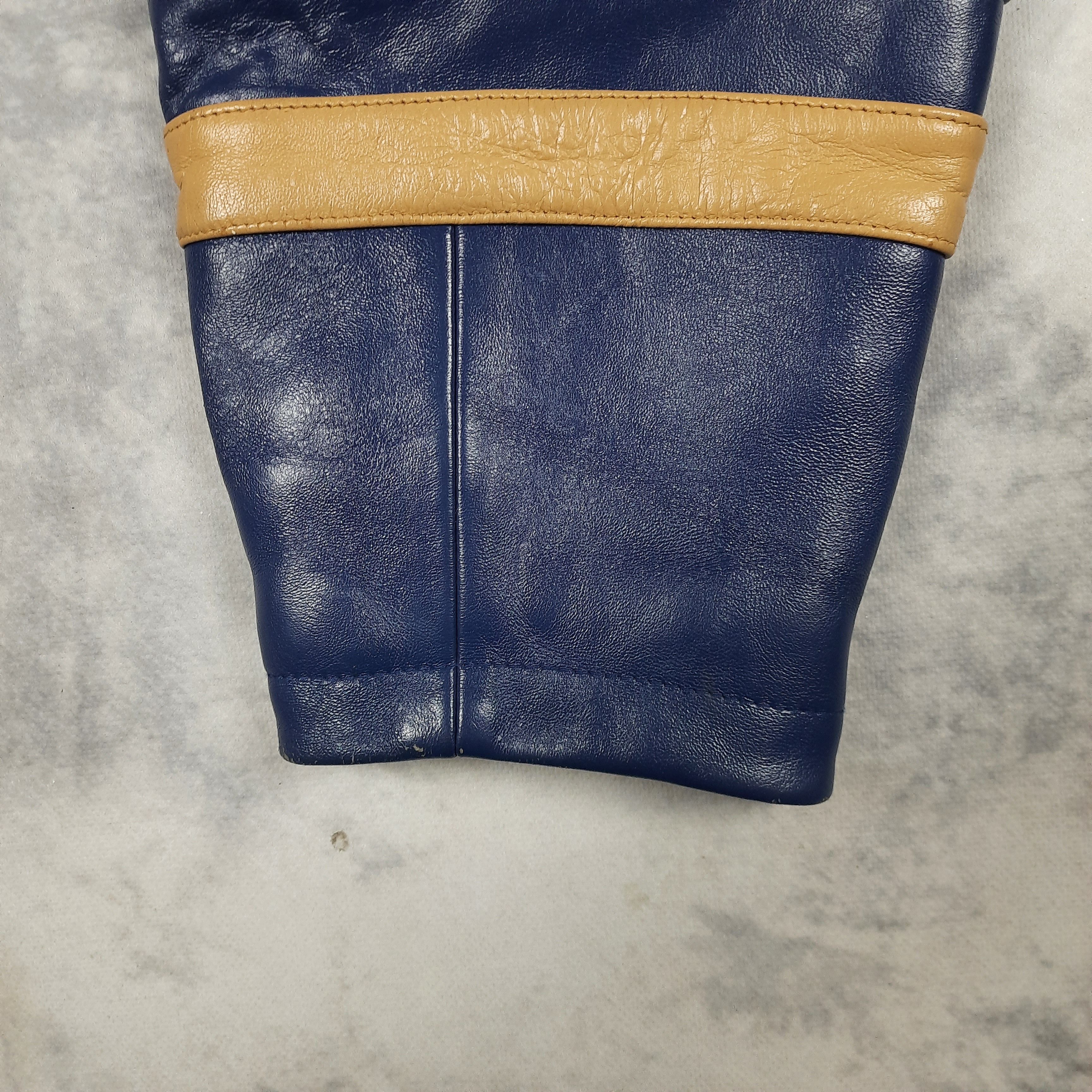 Avirex × Rap Tees Rare Avirex Hooded Leather Jacket Size US XXL / EU 58 / 5 - 16 Thumbnail