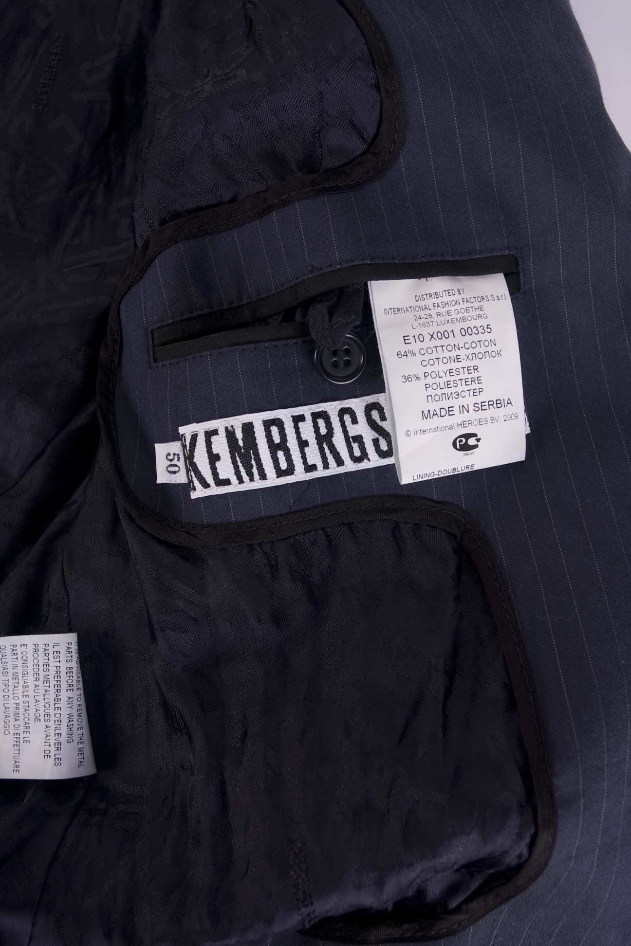 Dirk Bikkembergs Bikkembergs Jacket Blue Size 50/ 38US Size 38R - 2 Thumbnail