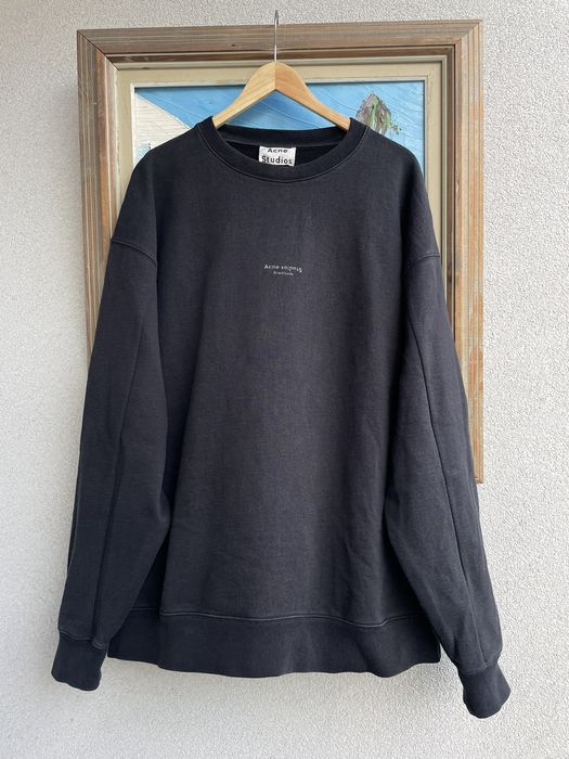 Acne Studios Acne Studios Reverse-logo Crewneck Stockholm Rare Oversize ...