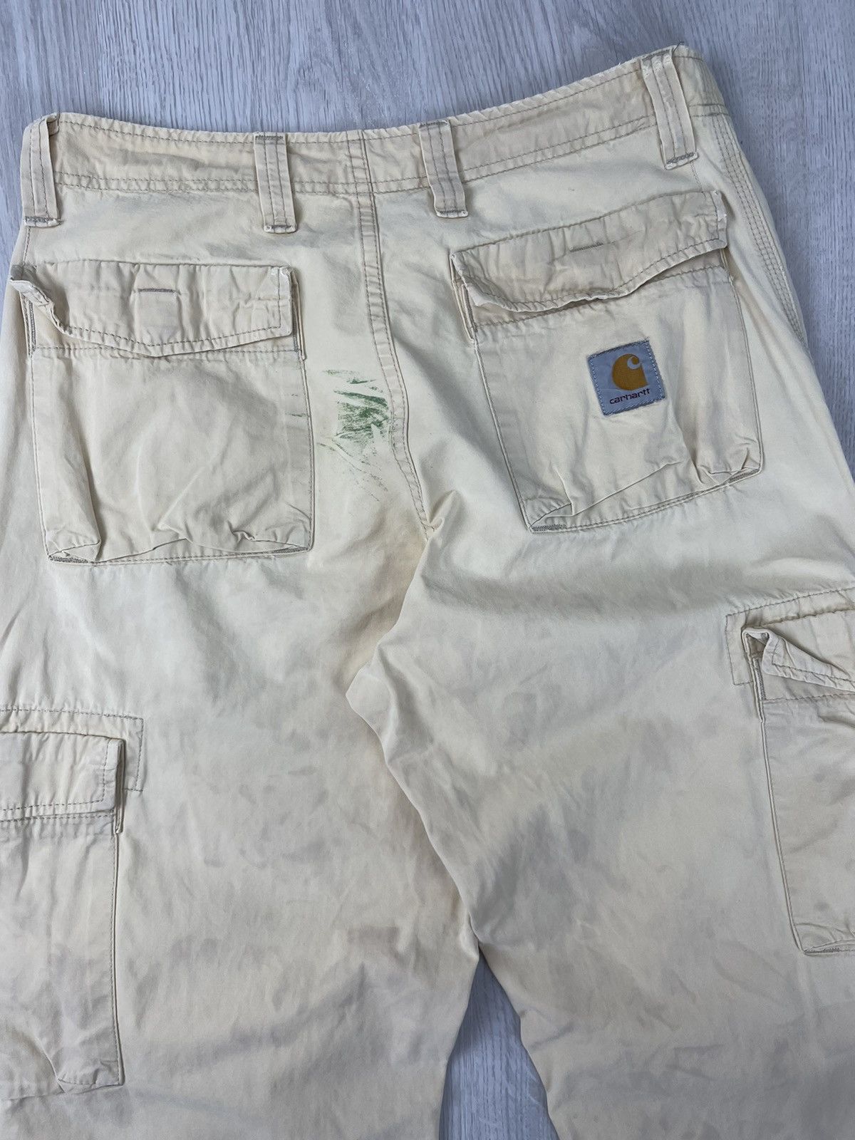 Carhartt × Carhartt Wip × Vintage Vintage Y2k Carhartt Thrift Pant Cargo Pants Size US 32 / EU 48 - 11 Thumbnail