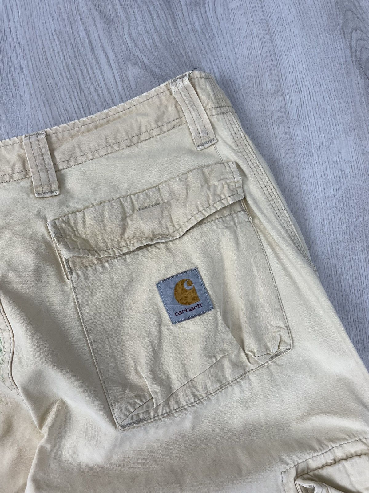 Carhartt × Carhartt Wip × Vintage Vintage Y2k Carhartt Thrift Pant Cargo Pants Size US 32 / EU 48 - 9 Thumbnail
