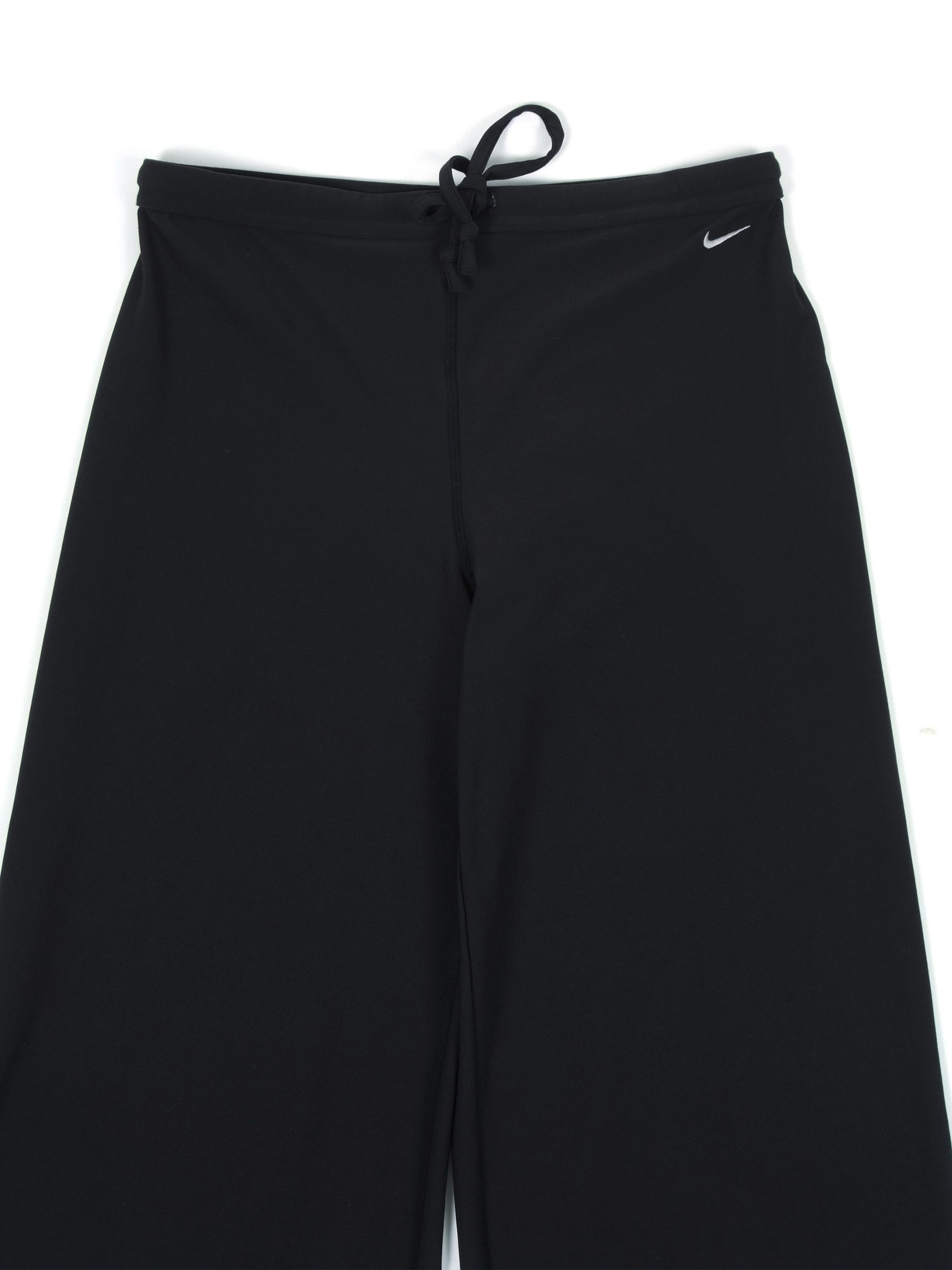 Nike × Vintage Vintage y2k Nike Dri Fit Low Rise Flared Sweat Pants (M) Size 30" / US 8 / IT 44 - 5 Thumbnail