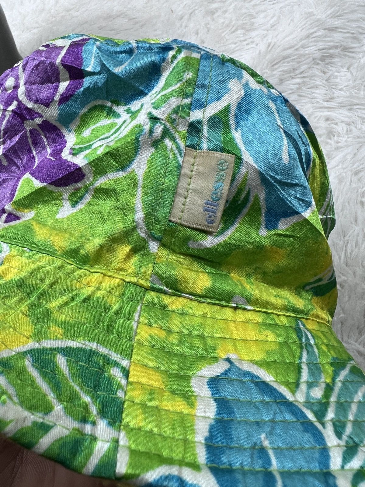 Ellesse Vintage Reversible Floral Ellesse Bucket Hat Size ONE SIZE - 5 Thumbnail
